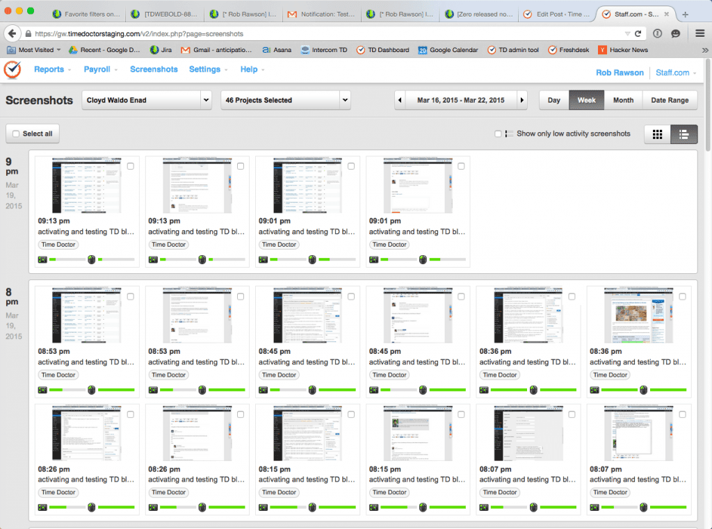 Time Doctor Screenshots