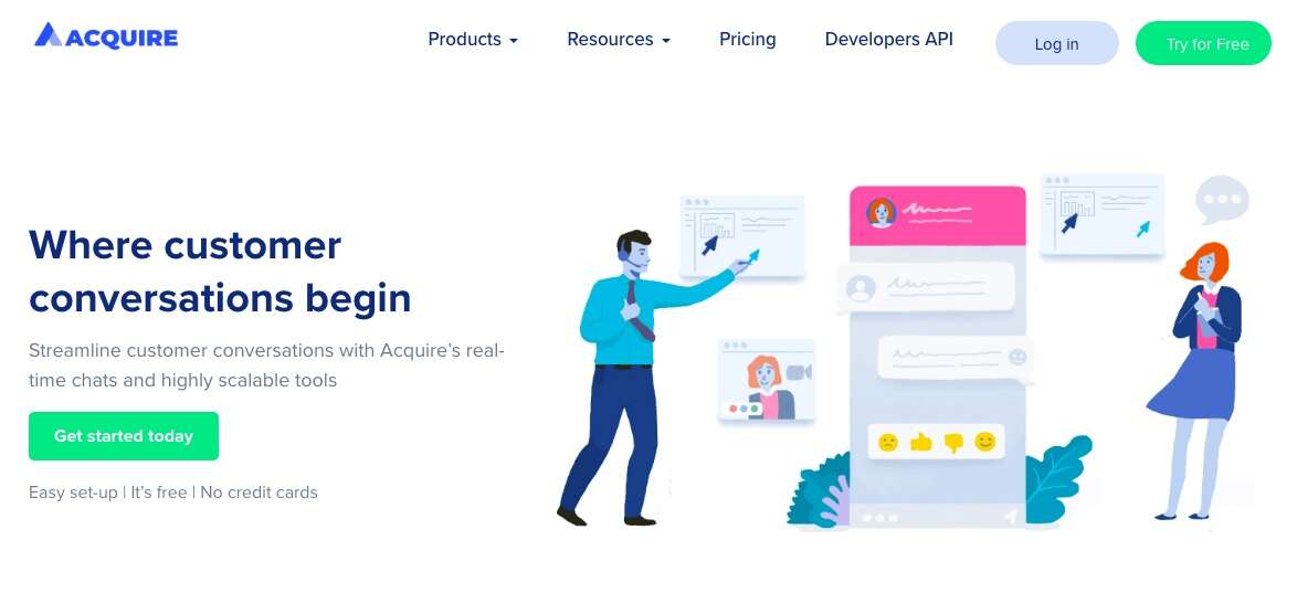 acquire live chat