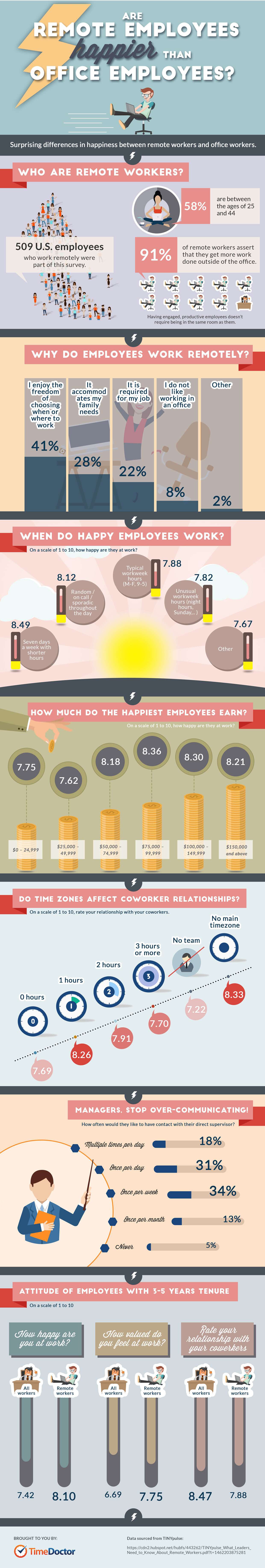 remote workers infographic