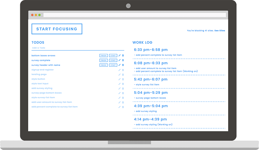 Focus tool