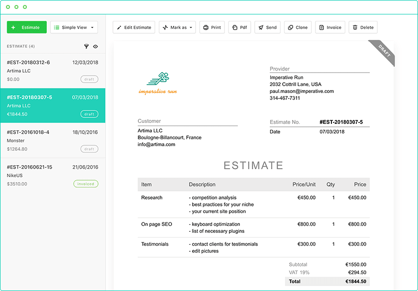 paymo invoicing