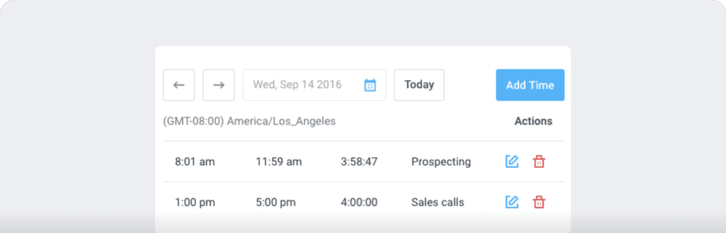 timesheet management