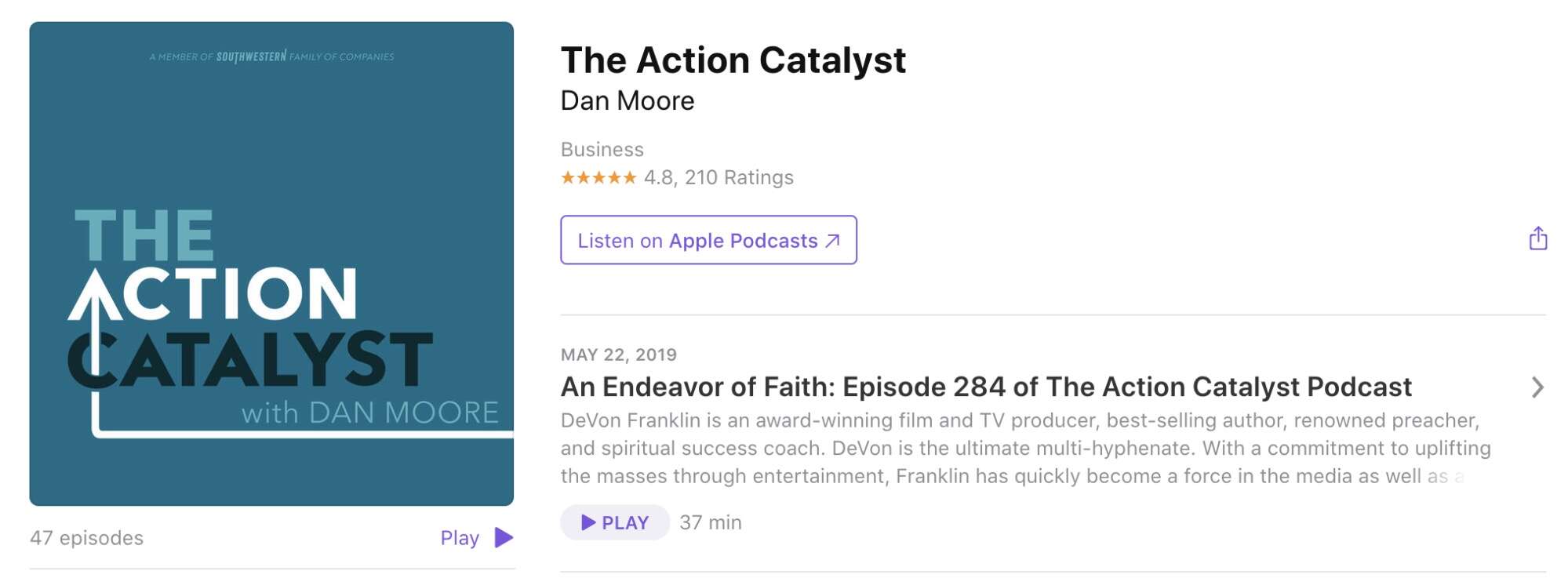 the action catalyst