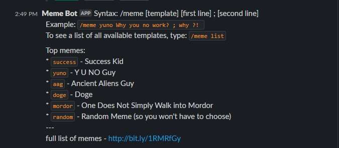 meme bot