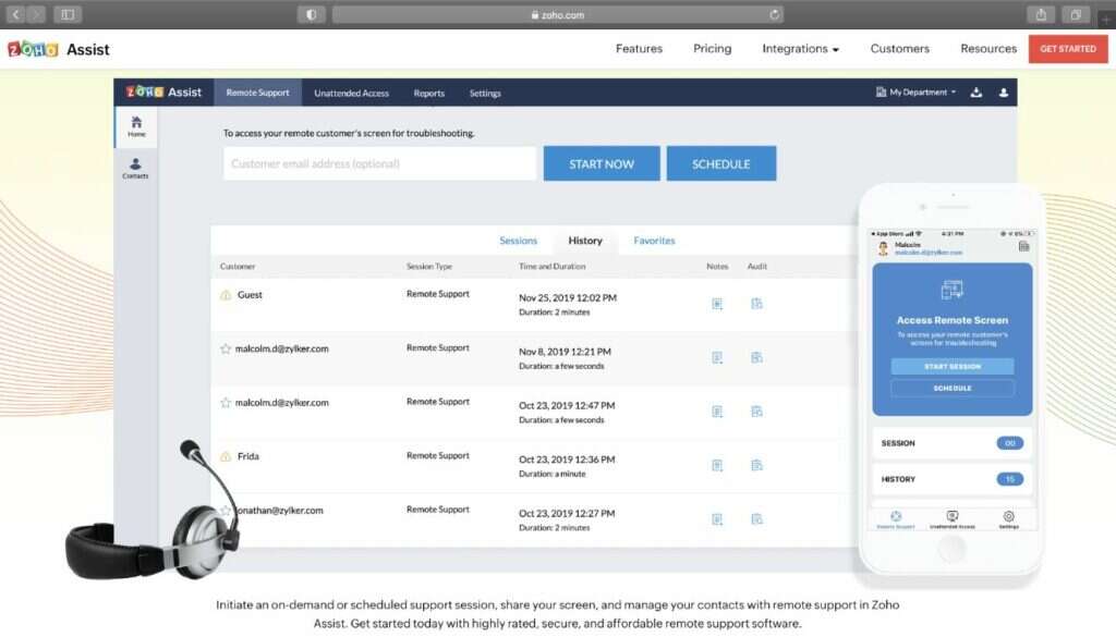 Zoho Assist