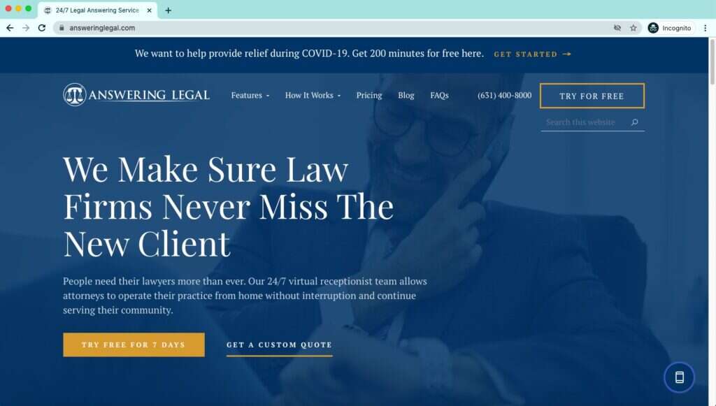 answering legal