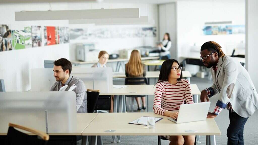 hybrid office