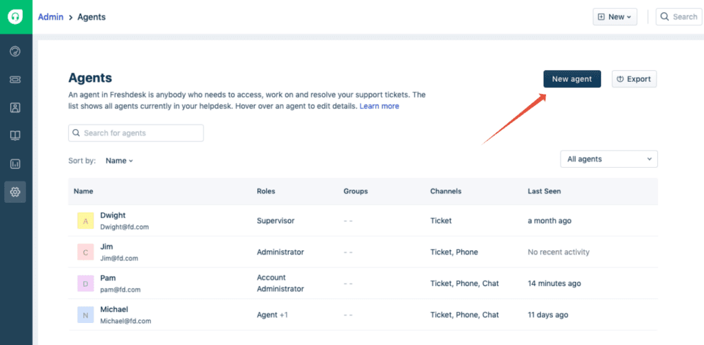 Freshdesk ticket management