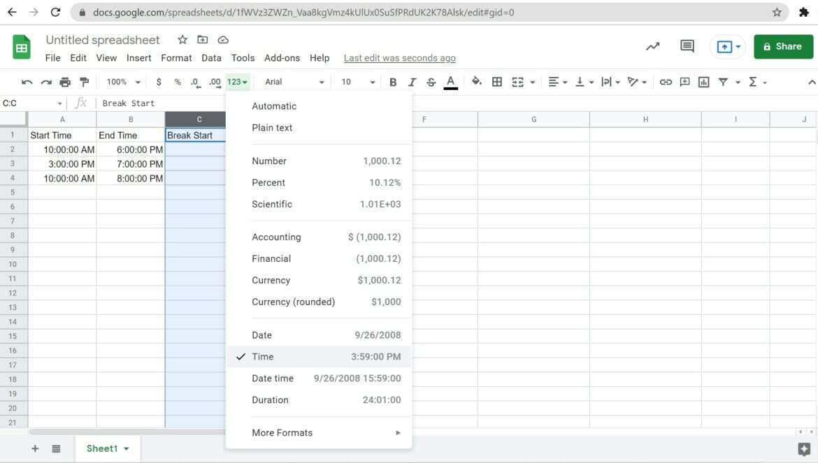 How to use Google Sheets time tracking (pros, cons, tools)