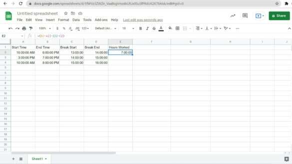 How to use Google Sheets time tracking (pros, cons, tools)
