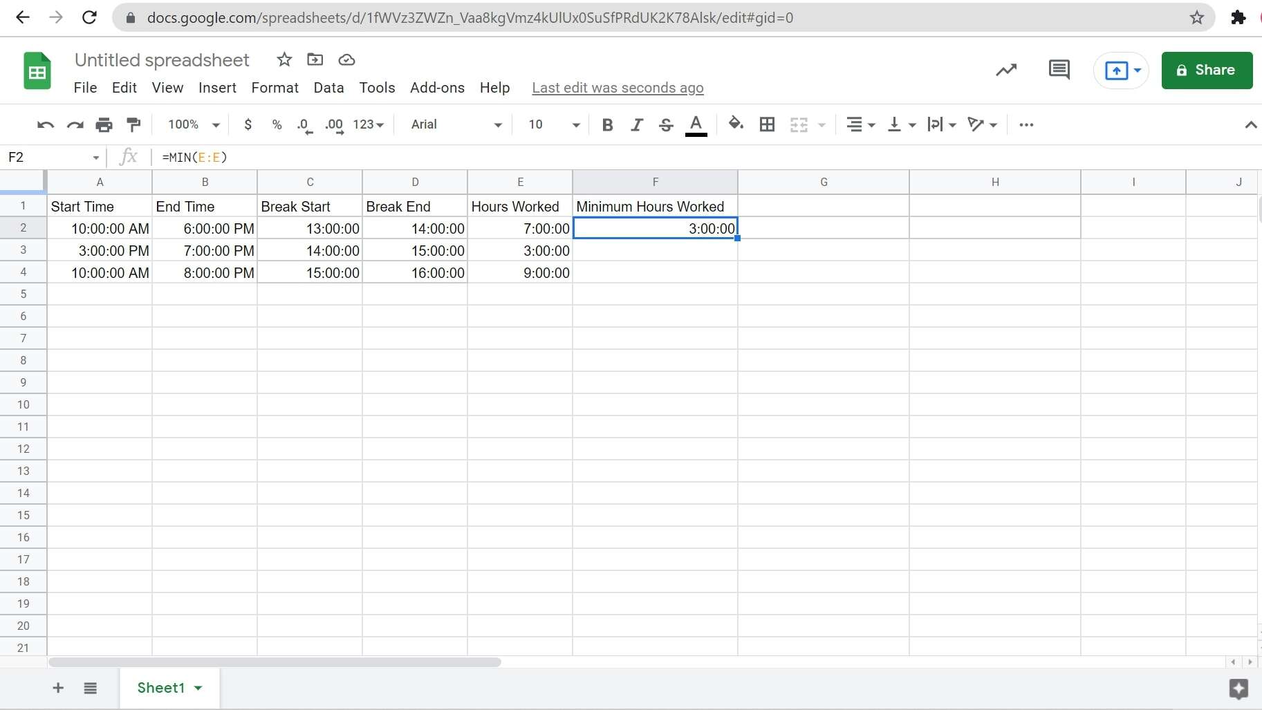 How to use Google Sheets time tracking (pros, cons, tools)