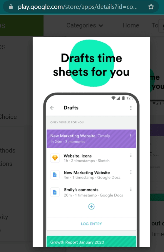 Timely Android App