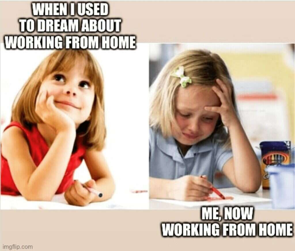 Not all dreams come true. Remote work