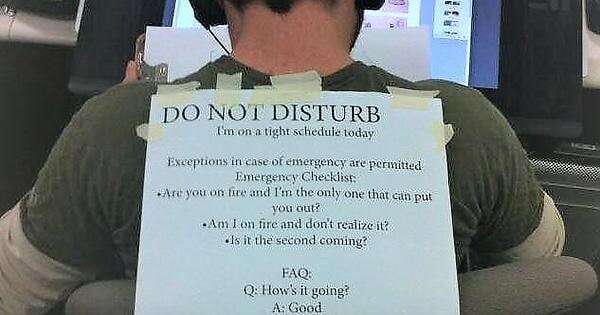 Remote Work DND