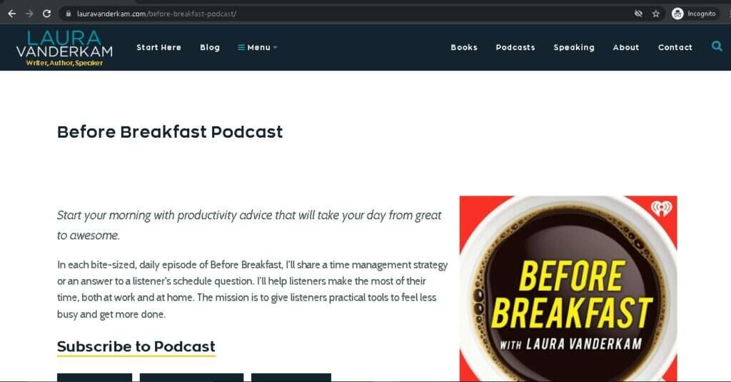 Before Breakfast
