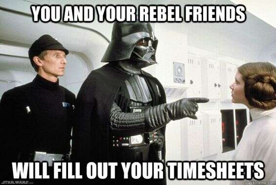 No One is Exempt From Timesheets