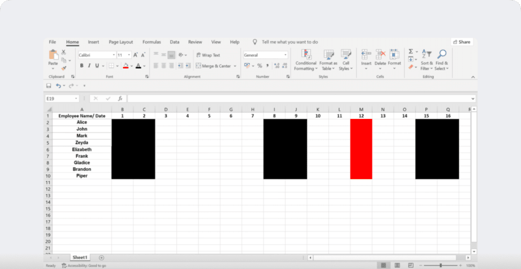 weekends and holidays