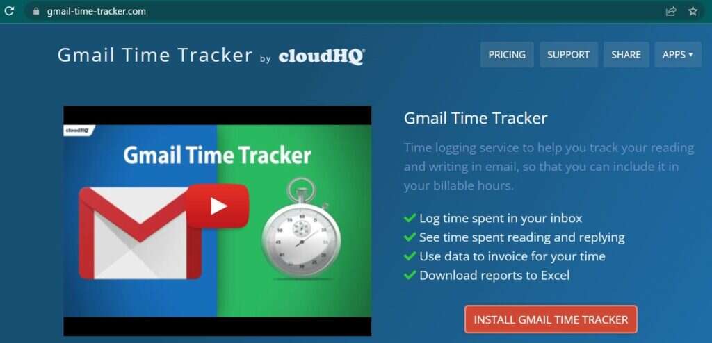 gmai time tracker