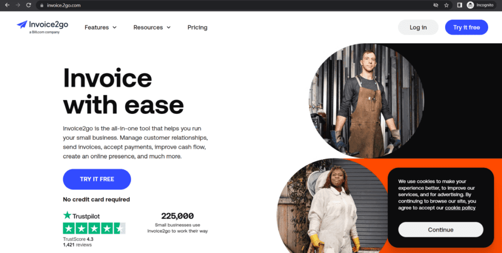 Invoice2go