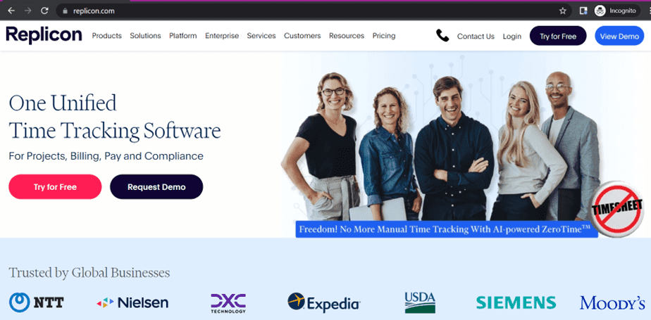 Replicon overview