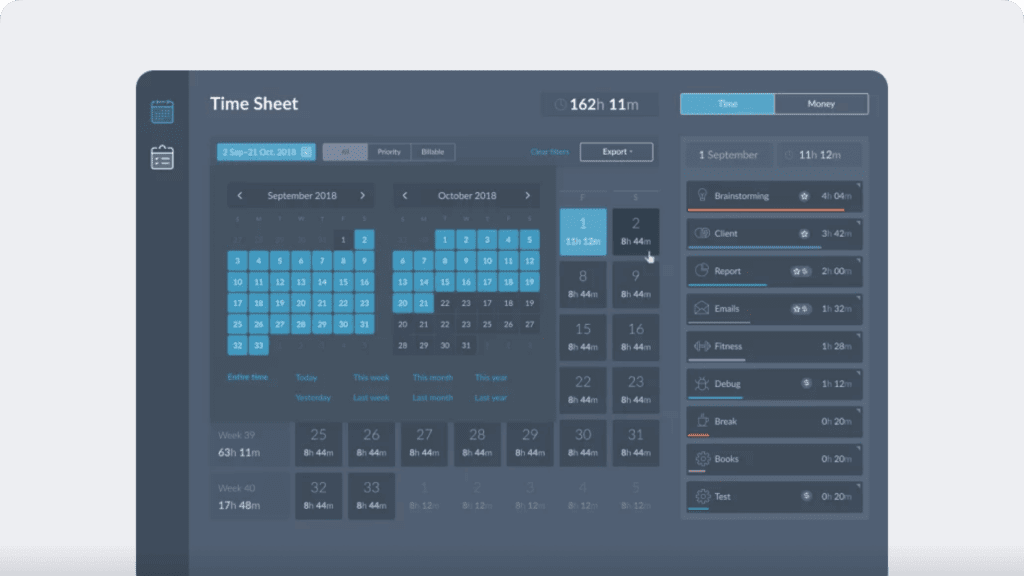 TimeFlip app