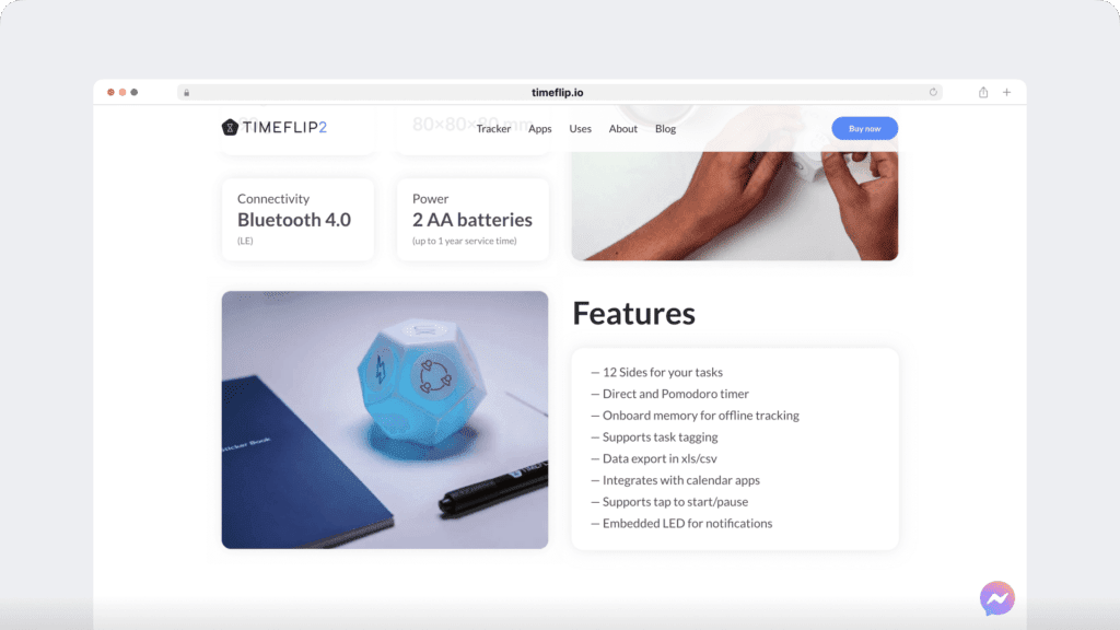 TimeFlip overview