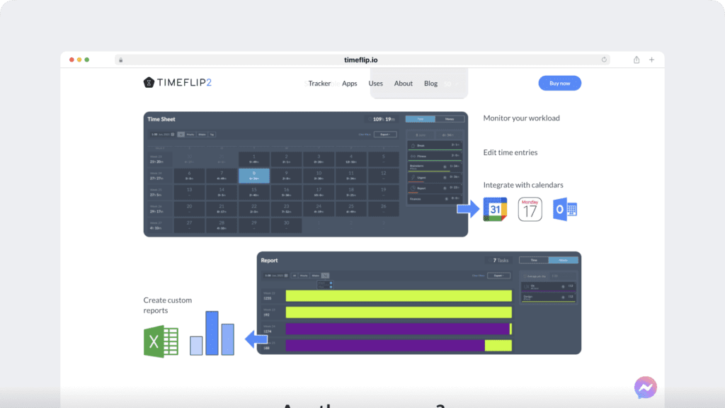 Timeflip reports