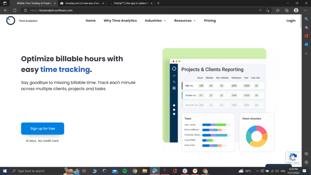 Time Analytics