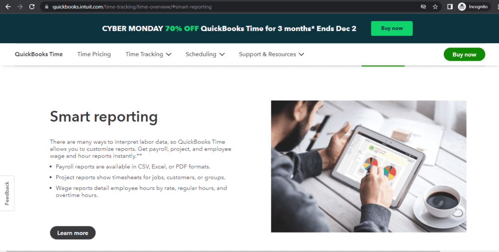 Tsheets reports