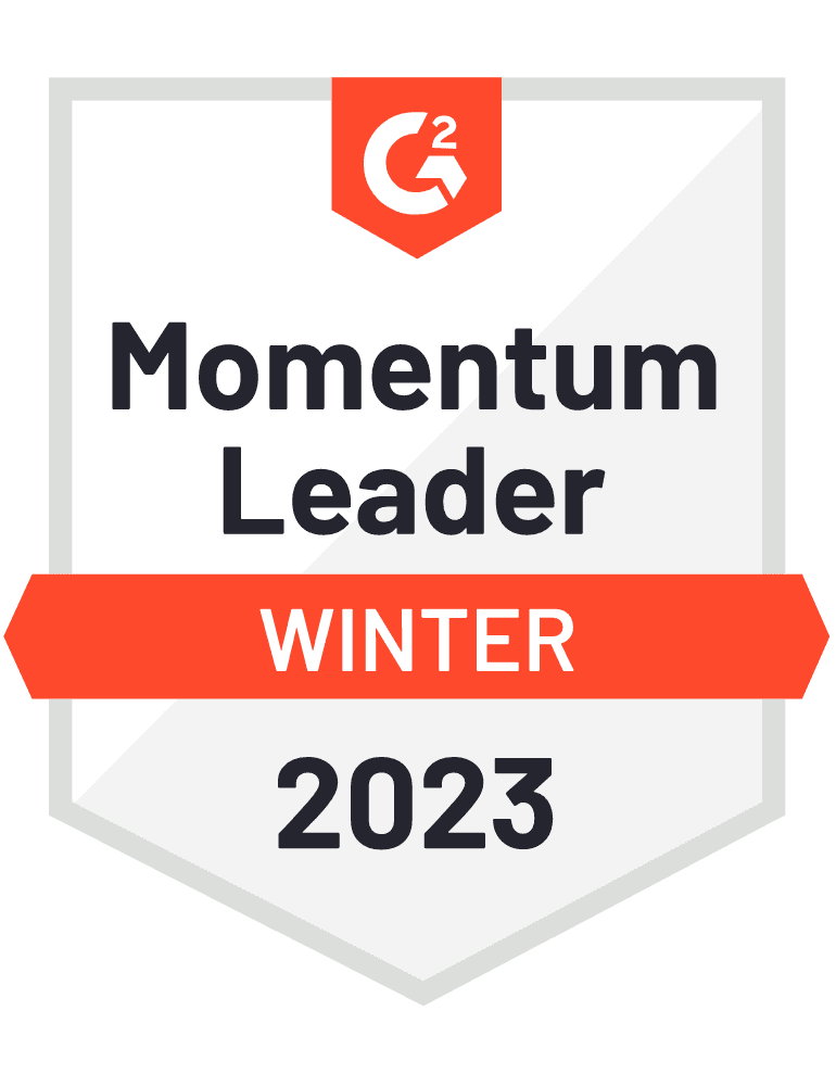 G2 TimeTracking Momentum Leader