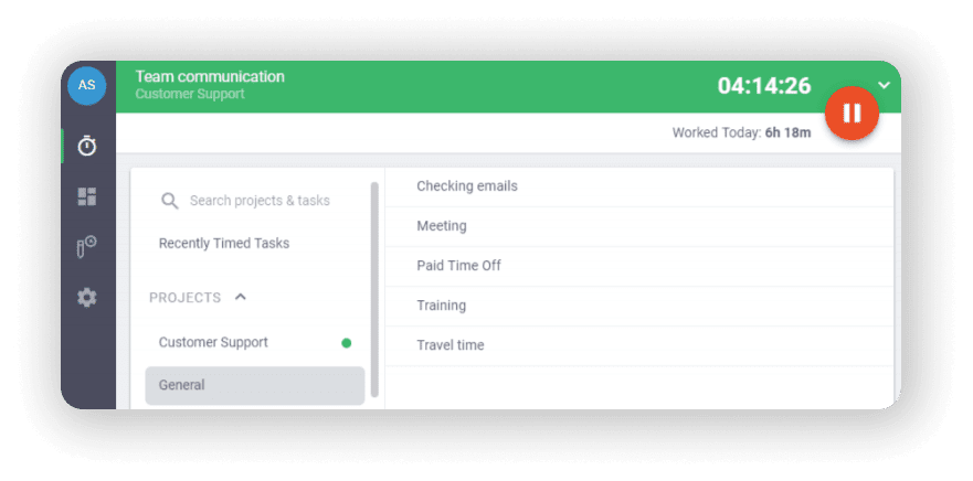 Time Doctor team communication