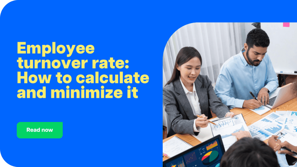 Employee turnover rate