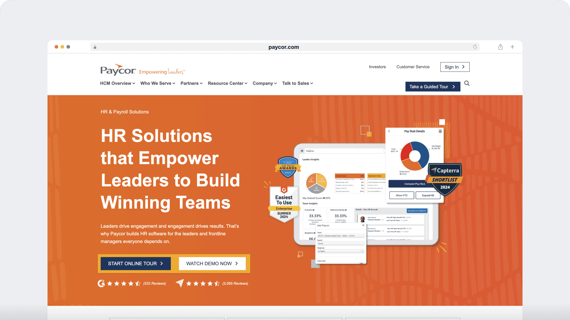Examples Paycor Top 15 HR analytics software solutions for 2026