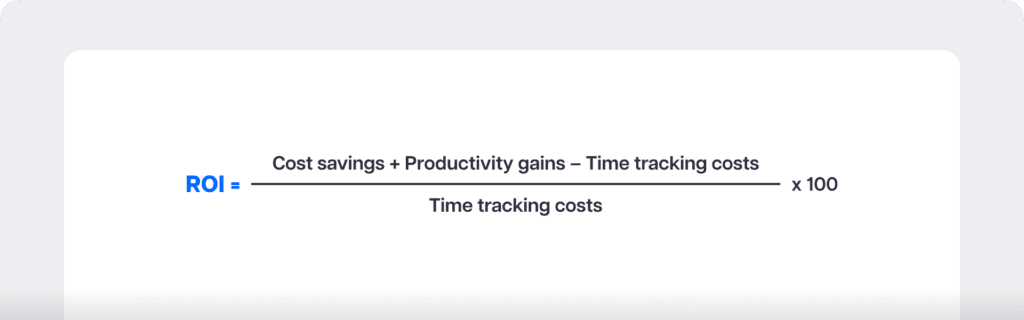 ROI formula