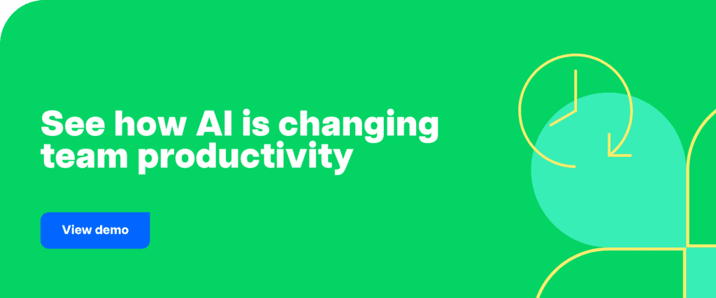See how AI is changing team productivity