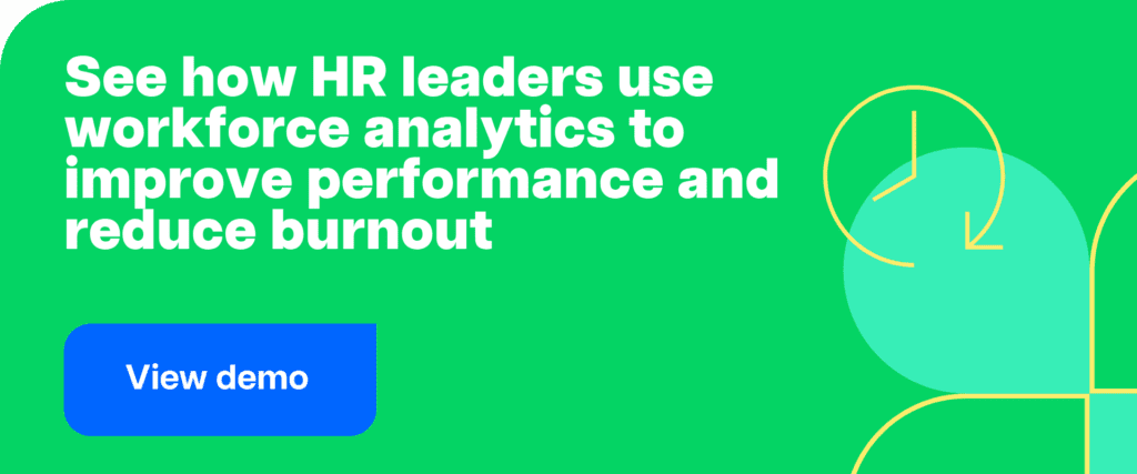 See how HR leaders use workforce analytics to improve performance and reduce burnout1