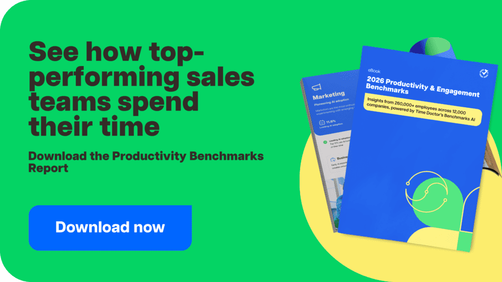 See how top-performing sales teams spend their time