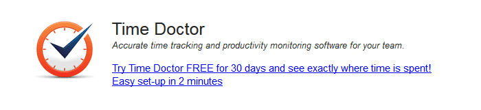 software de rastreamento de tempo