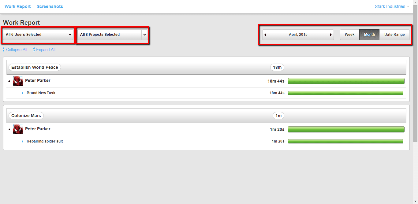 Communicate Time Usage