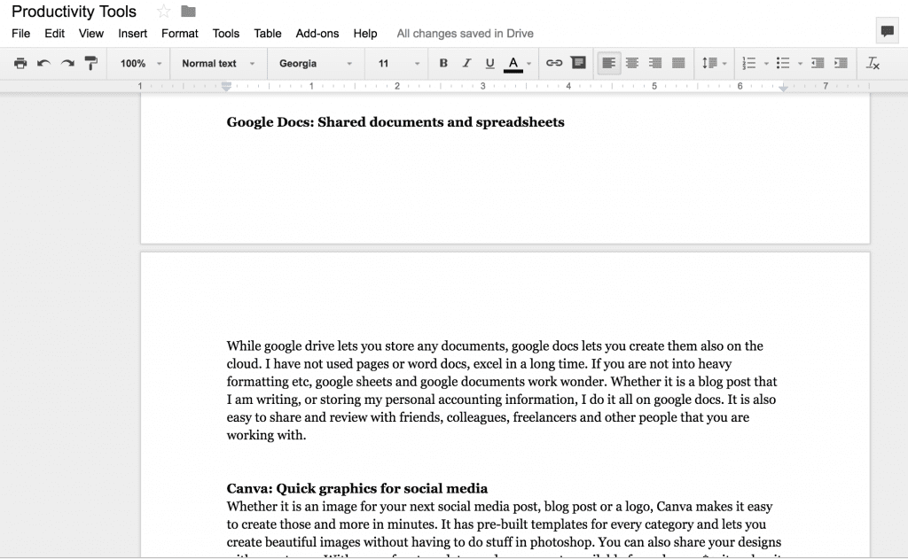 Google Doc