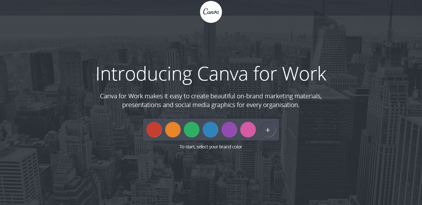 canva for work