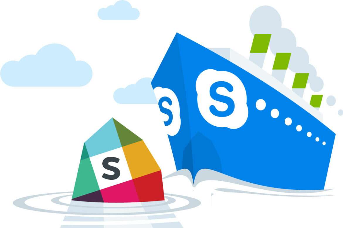 Slack and skype