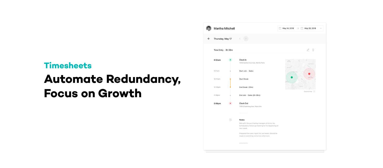 atto timesheets feature