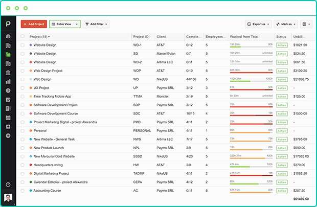 paymo project management