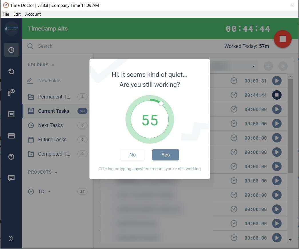 time doctor distraction management
