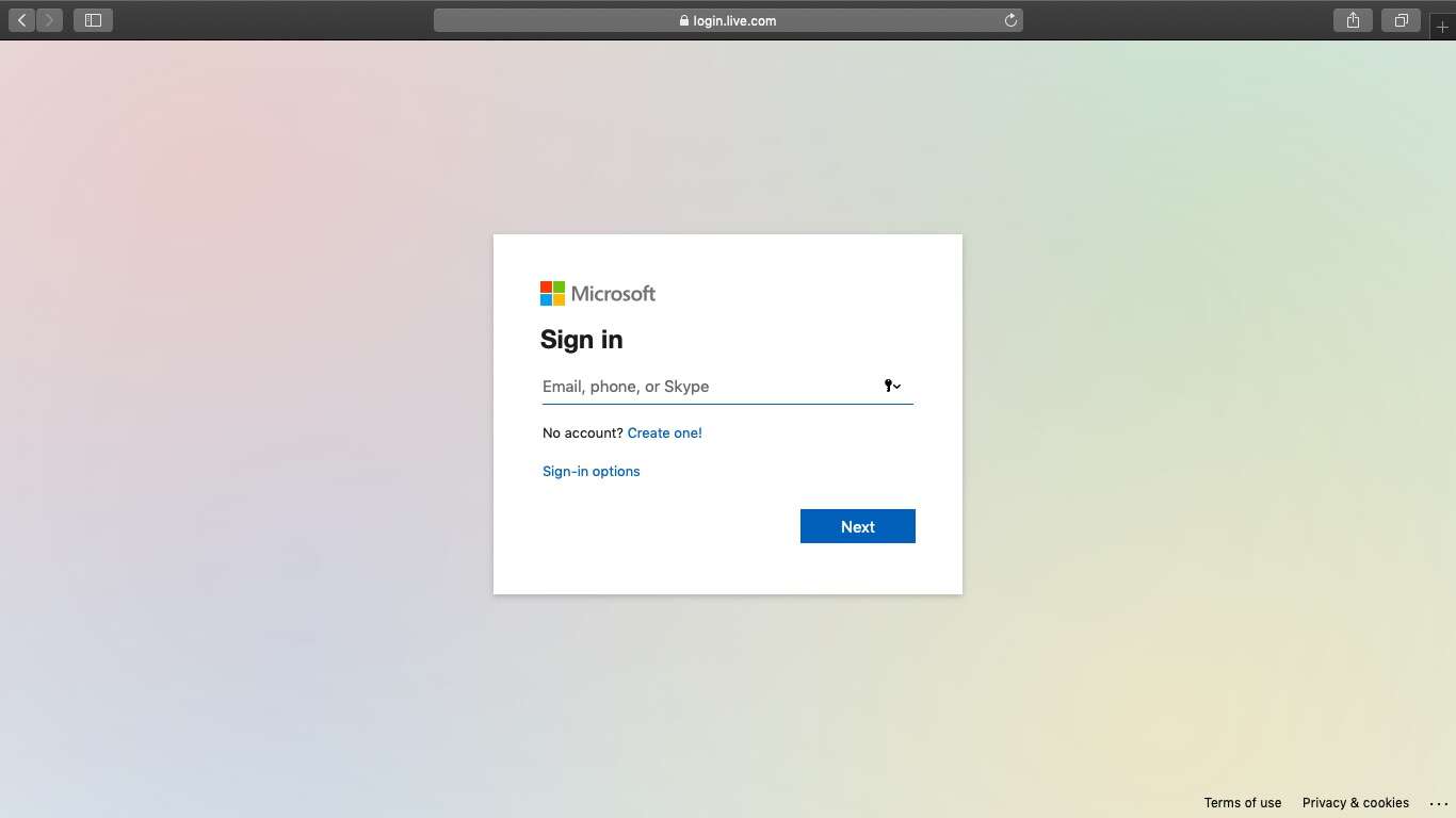 sign in to microsoft teams