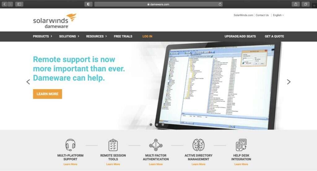 Dameware Remote Support
