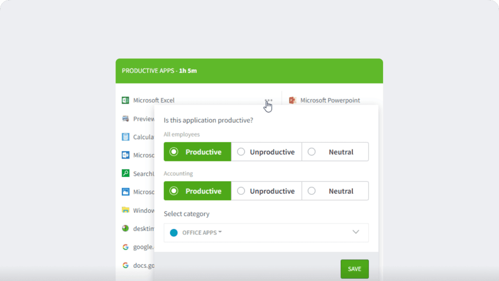 desktime app tracking