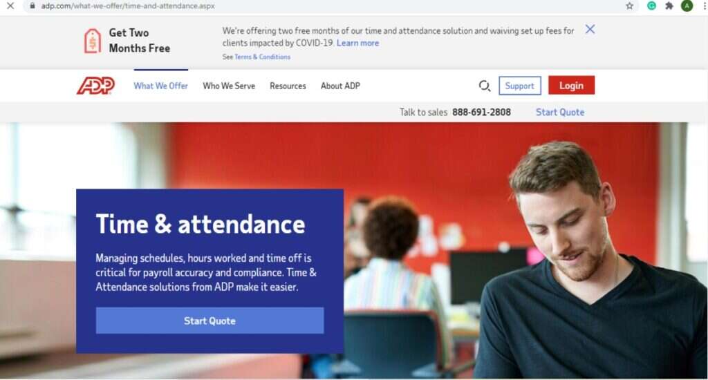 ADP Time And Attendance