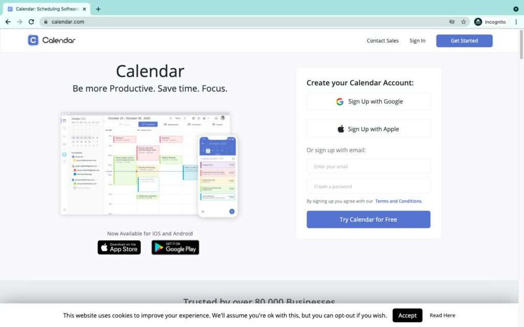 calendar scheduling software